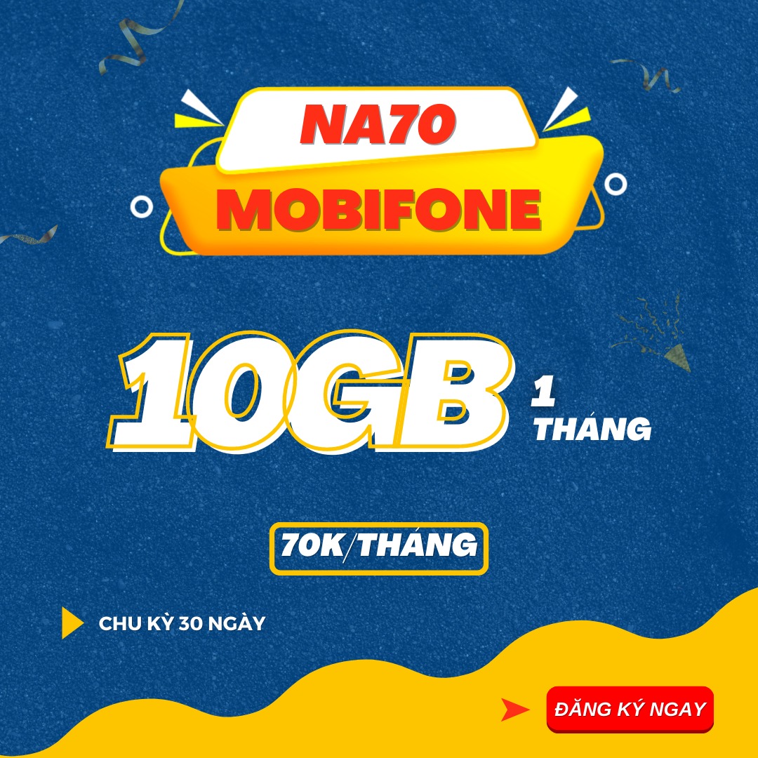 Cách đăng ký 4G Mobifone 1 tháng data khủng từ 70K mới nhất 2024